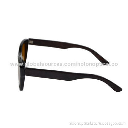 Latest Fashionable Polarized Wooden Sunglasses, Polarized Lens Color